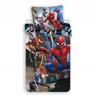 SPIDERMAN - Bavlna Linen 140 × 200 Spiderman Man