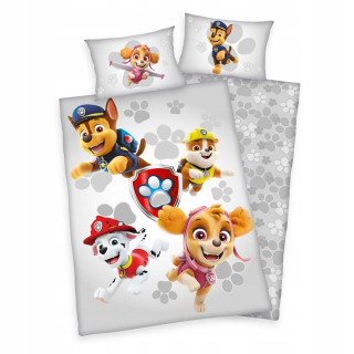 PAW Patrol - Posteľná bielizeň Bavlna PSI Detská hliadka 100x135