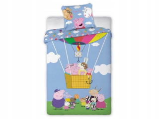 Pepa Pig - Dekoratívne posteľná bielizeň Peppa vankúš