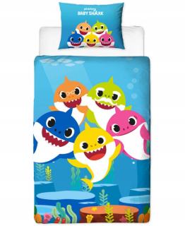 Detská posteľná bielizeň 135x200 Baby Shark