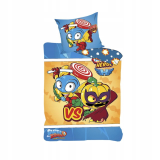 SUPER ZINGS - Detská posteľná bielizeň 160x200 Super Zings Zingssyssy