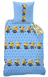 Mimoni - Posteľná bielizeň pre dieťa Minionki vyrobené 160x200