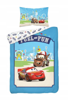 McQueen - Posteľná bielizeň pre COT Cars Cars Zigzak 100x135 2cz