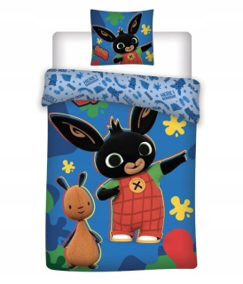 BING A PRIATELIA - Posteľná bielizeň 100 × 135 Bing 37 Rabbit