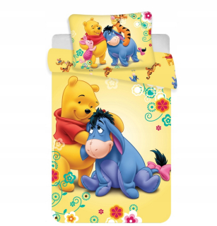 Medvedík Pú - Posteľná bielizeň 100x135 winnie the pooh disney