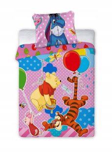 Medvedík Pú - Posteľná bielizeň 90x120 Winnie The POO 56