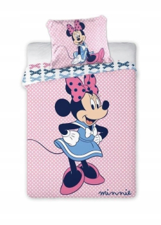 Minnie Mouse - Posteľná bielizeň Mouse Mouse Minnie 100x135 cm