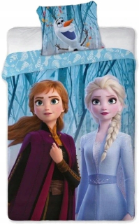 Elsa Frozen - Obojstranná bielizeň z ľadu mrazené 140x200