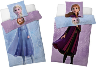 Elsa Frozen - Obojstranná bielizeň ľadu zamrznutá 160x200