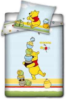 Medvedík Pú - Detská posteľná bielizeň Disney 160x200 Winnie The Poh