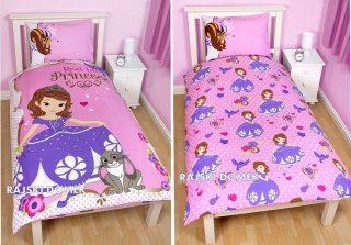 Princezna sofia - Detská posteľná bielizeň Princess Zosia Disney 140x200
