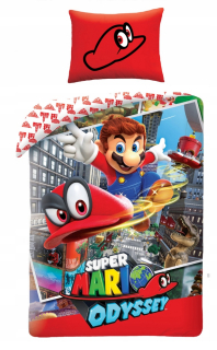 Super Mario - Detská posteľná bielizeň Super Mario 140x200