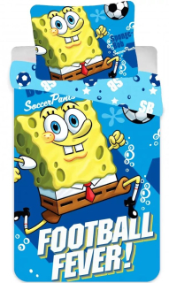 Spongebob - Detská posteľná bielizeň bavlna 140x90cm spongebob