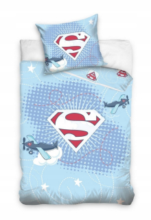 Superman - Licenčná posteľná bielizeň 100x135 Super Baby