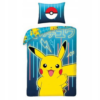 Pokémoni - Licenčná posteľná bielizeň pre deti Pokemon 140x200