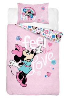 Minnie Mouse - Lôžková postieľka CZARD CAST MINNIE 100X135 Ružová
