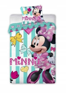 Minnie Mouse - Linová myš Minnie 100x140 DUVET ZADARMO