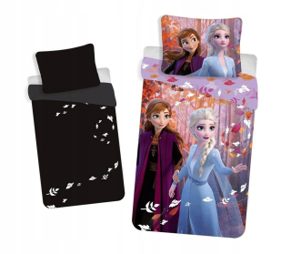 Elsa Frozen - Línové svietenie v tmavom 140x200 mrazené 3952
