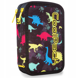 Peračník - Trojité ceruzky Case Coolpack Jumper Dinosaury A67204