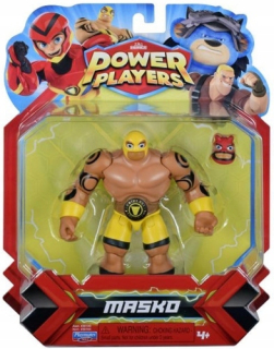 Power Players - Hráči. Zberateľská figurína. Maska
