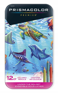 PRISMACOLOR pastelky - PrisMacolor Premier Set 12 pastelkov pod morom