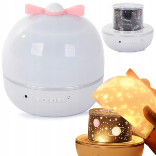 Hviezdy projektor nočná lampa Sky Star viedla USB