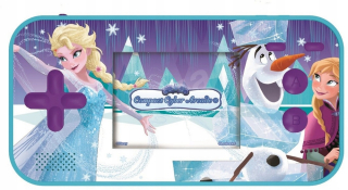 Elsa Frozen - Prenosná konzola Mrazená krajina Ice 150 Hry