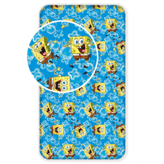 Spongebob - List s elastickým pásom SpongeBob 90x200x25