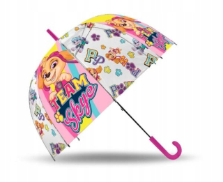 PAW Patrol - Transparentný dáždnik pre deti PSI PATROL 46 CM