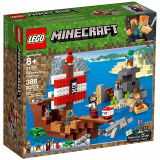 MINECRAFT  - Dobrodružstvo na pirátske lodné bloky 21152