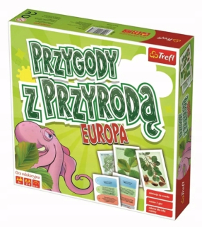 Mimoni - Dobrodružstvo s prírodou Europa. Vzdelávacia hra TREFL