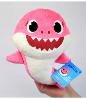 Baby Shark Cuddly Shark Mama Ružová R