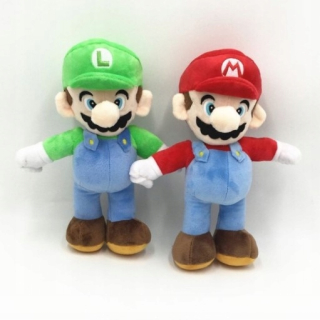 Super Mario - Cuddly Super Mario Luigi 2 ks plyš