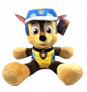 PAW Patrol - DOG PATROL CHASE MABSOT XXL Plush 50 cm cheist