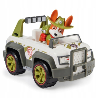 PAW Patrol - PSI PATROL tracker figúrka + jeep vozidlo