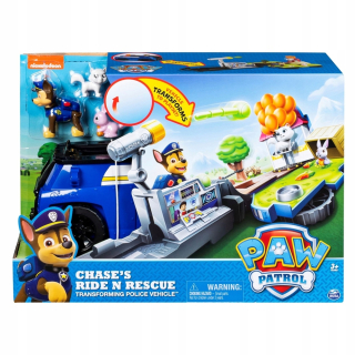 PAW Patrol - PSI PATROL Transformácia Chase Policajné auto