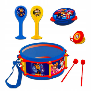 PAW Patrol - PSI PATROL nástroje SET Bębenek Flute Trubka