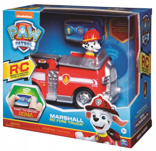 PAW Patrol - Pes hliadka na diaľku kontrolované auto s maršalom