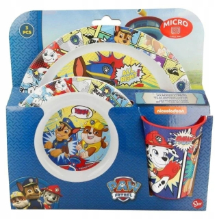 PAW Patrol - PSI PATROL raňajky nastaviť 3 prvky 496