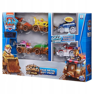 PAW Patrol - PSIPRATROL PSI PATROL 6 VOZIDLÁ Z ROAD ROAD SERVICE T