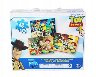 TOY STORY - Box Cardinal Toy Story s 3 3D Puzzle 48 E