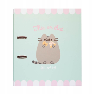 Pusheen - ZAPNUTÉ VŠETKO IT KOTEK BINDER S LEVER