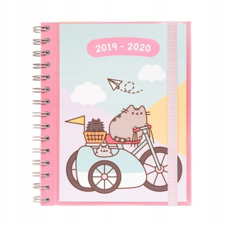 Pusheen - Pushen - Planner 2019/2020 Rok (15,5 x 19 cm) hnis