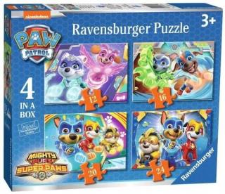 PAW Patrol - Puzzle 030293 PSI PATROL 4IN1 RAVENSBURGER 3+