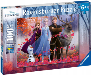 Elsa Frozen - 100 prvkov hádanky. Land of Ice 2, XXL