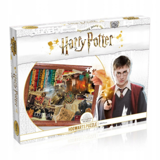 HARRY POTTER - Puzzle 1000 Harry Potter Hogwarts víťazné ťahy