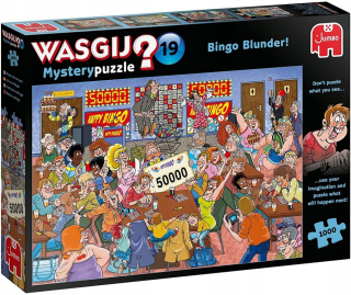 BING A PRIATELIA - Puzzle 1000 Wasgij Mystery 19 Bingo Blinder!