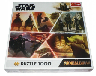 STAR WARS - Puzzle 1000 Elements Star Wars Mandalorian Trefl