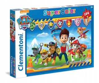 PAW Patrol - Puzzle 104 Elements Super Color Dog Patrol