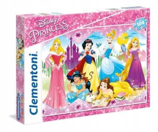 Puzzle 104 prvky - Disney Princesses